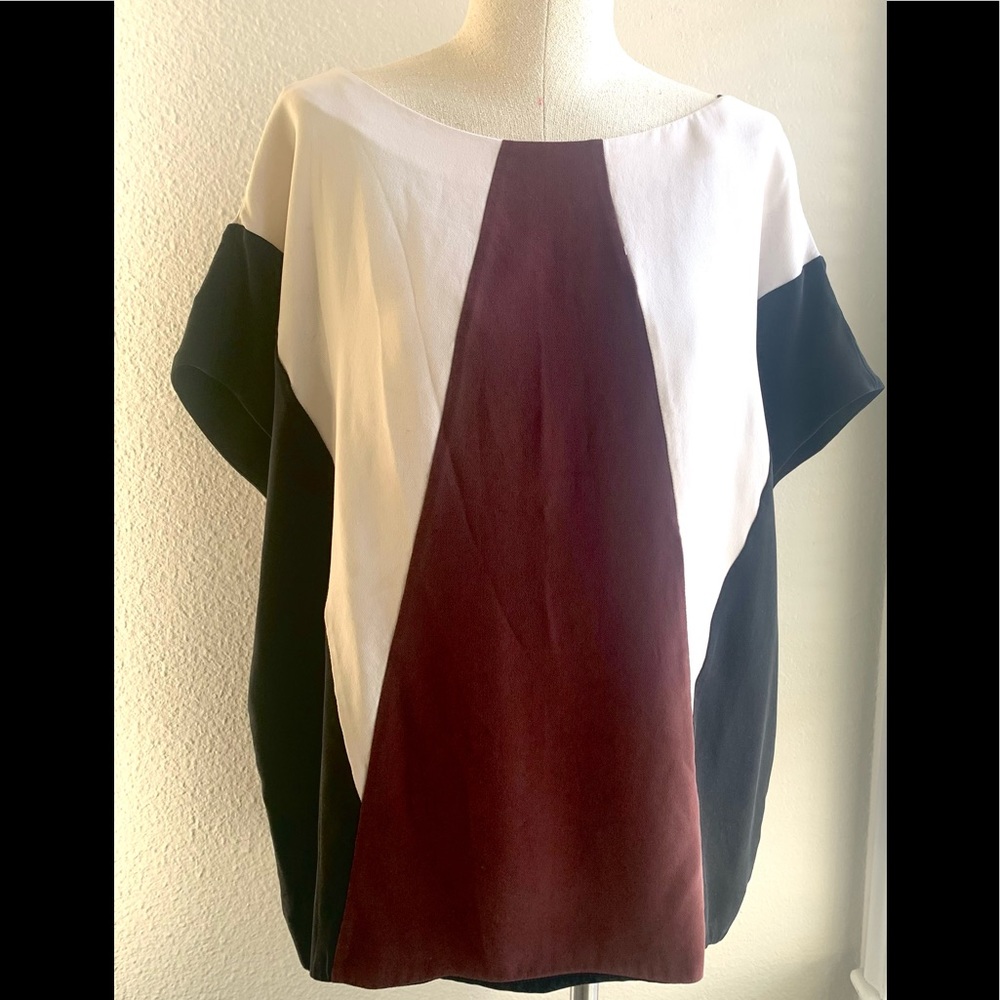 LAFAYETTE 148 NEW YORK L TOP TUNIC OVERSIZED WIDE SLEEVES